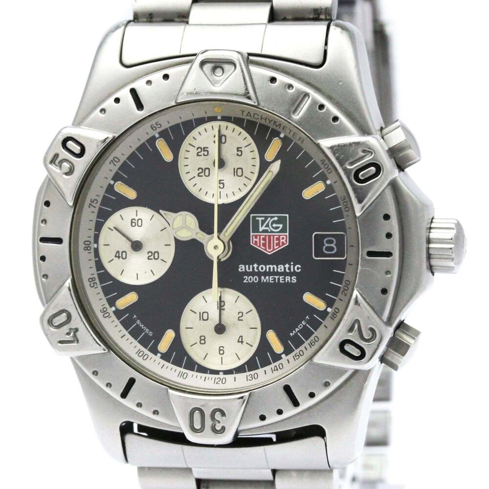 TAG HEUER Chronograph Diver Steel Automatic Mens Watch 740.306